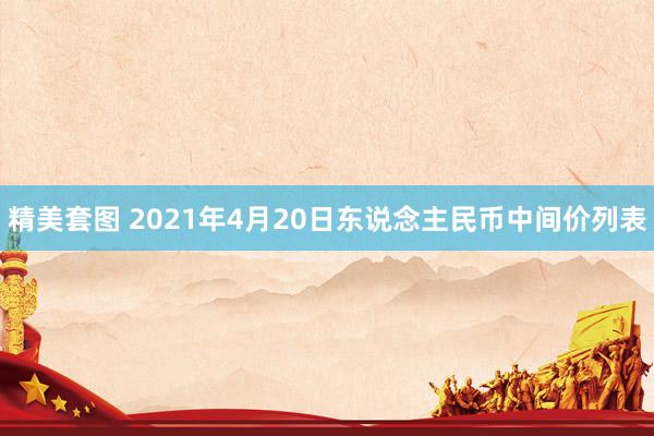 精美套图 2021年4月20日东说念主民币中间价列表