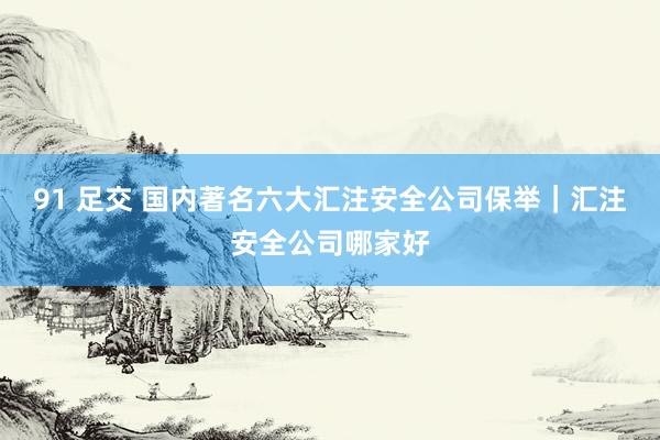 91 足交 国内著名六大汇注安全公司保举｜汇注安全公司哪家好